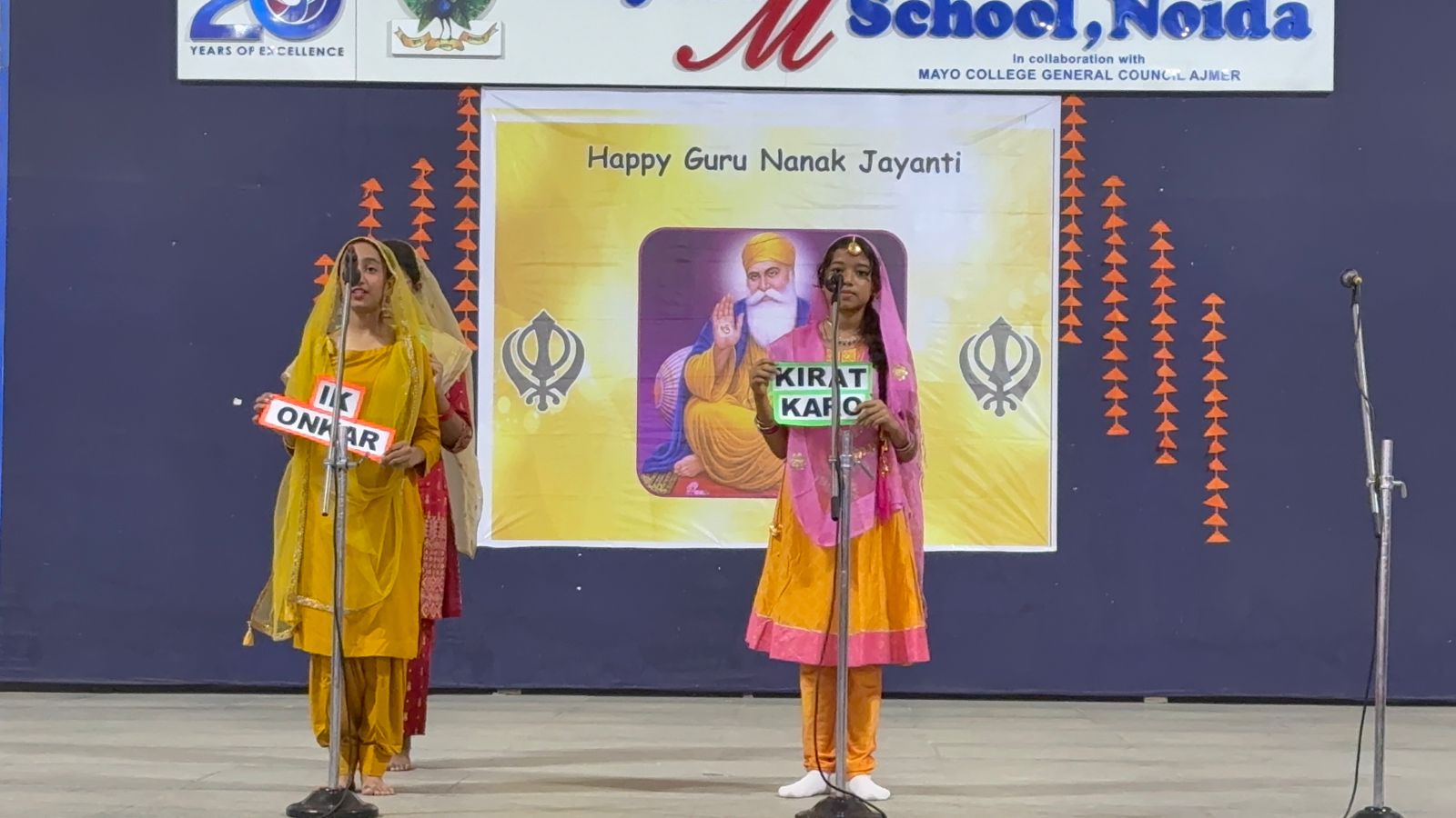 Special Assembly on Guru Nanak Jayanti at Mayoor School Celebrating Unity, Peace, and Harmony
